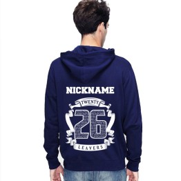 New Leavers Hoodie Circular scroll design with names inside 26